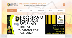 Desktop Screenshot of jpp.unisza.edu.my