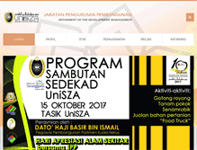 Tablet Screenshot of jpp.unisza.edu.my